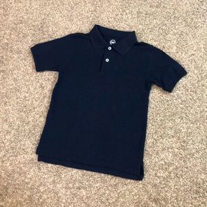 Kids Navy Blue Wonder Nation M size 8 Polo Shirt Collared Boys Top Navy Blue